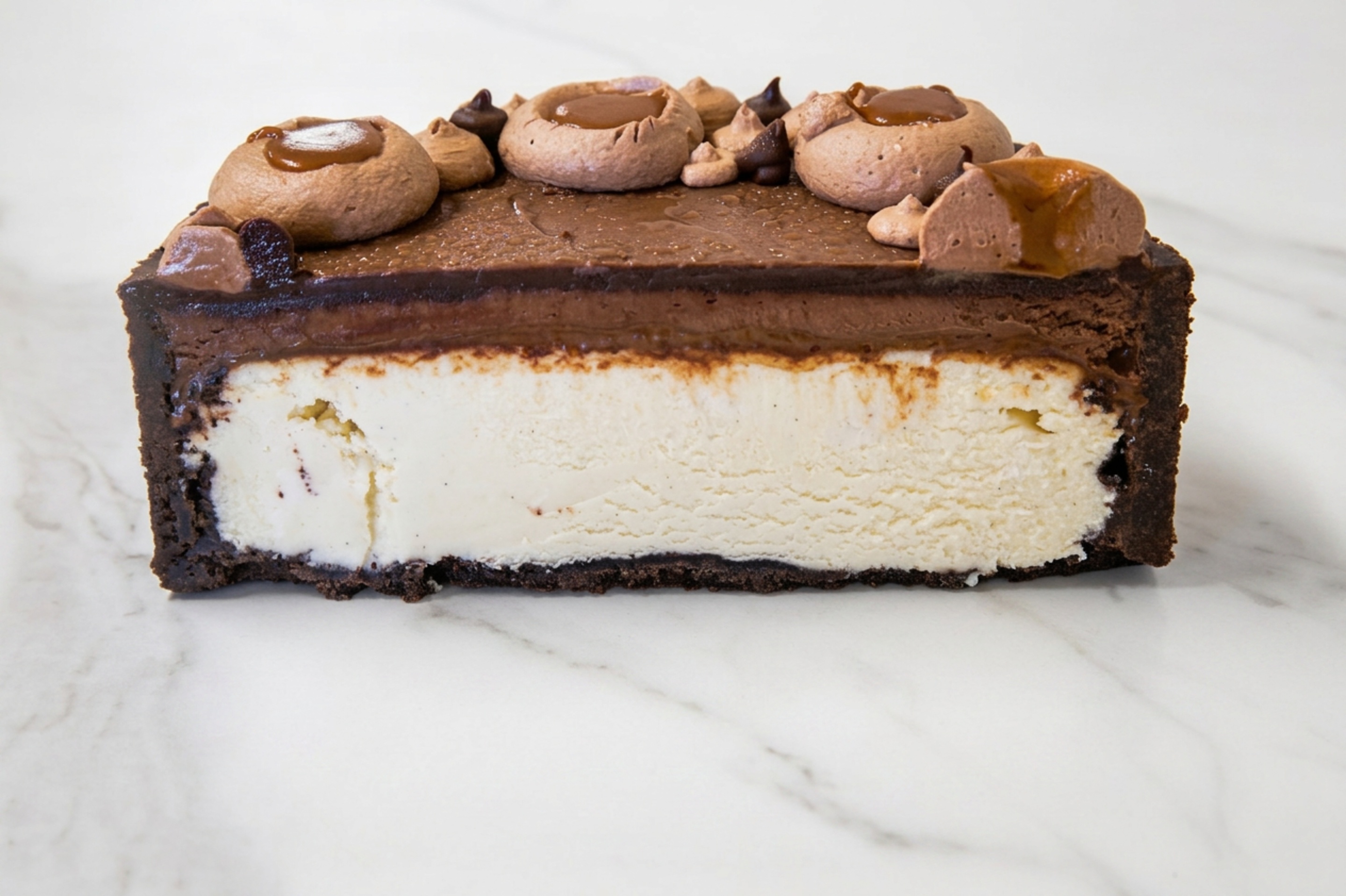 Hazelnut and Dark Chocolate Cheesecake — 2