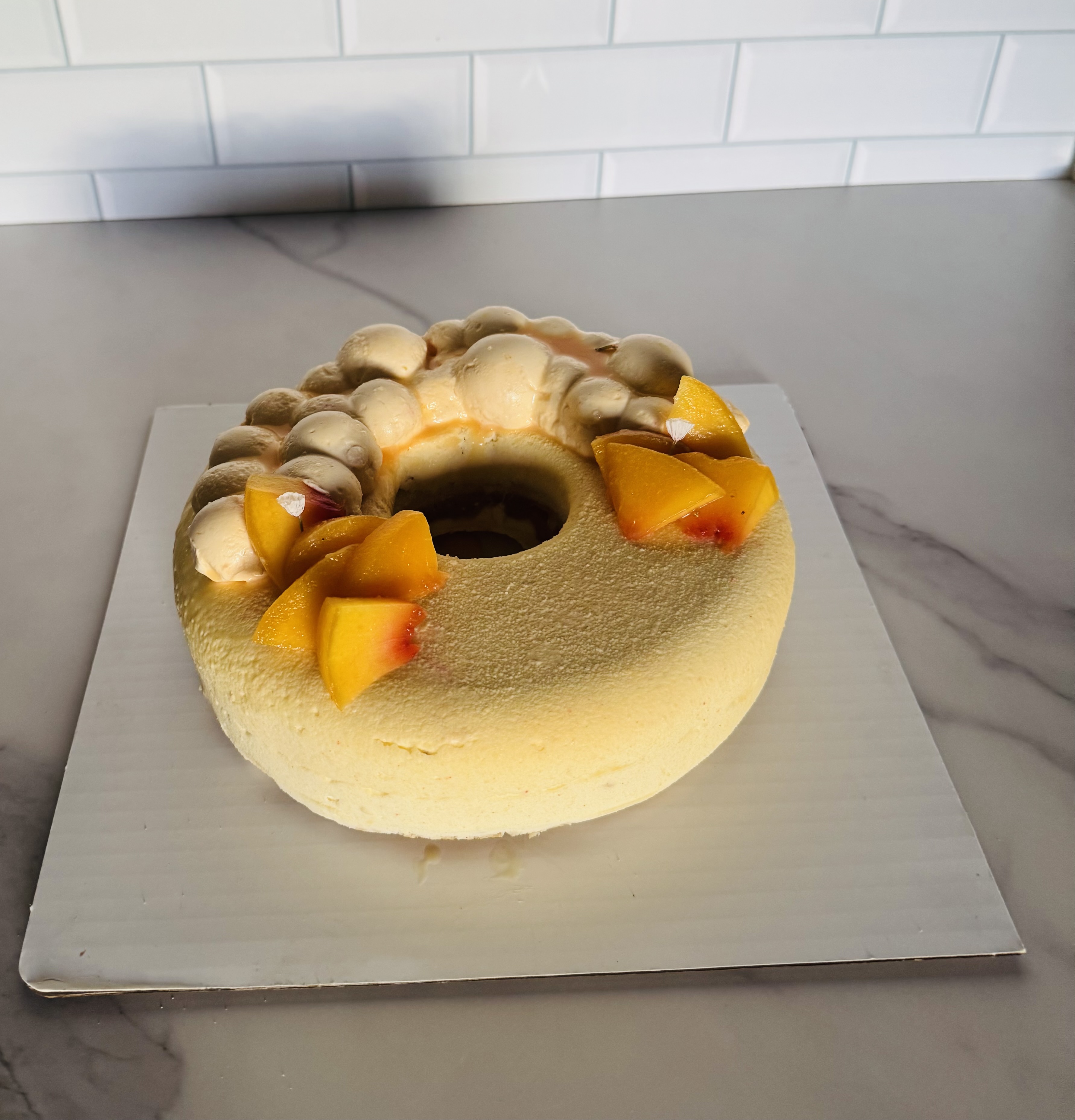 Peach & Earl Grey Elegance