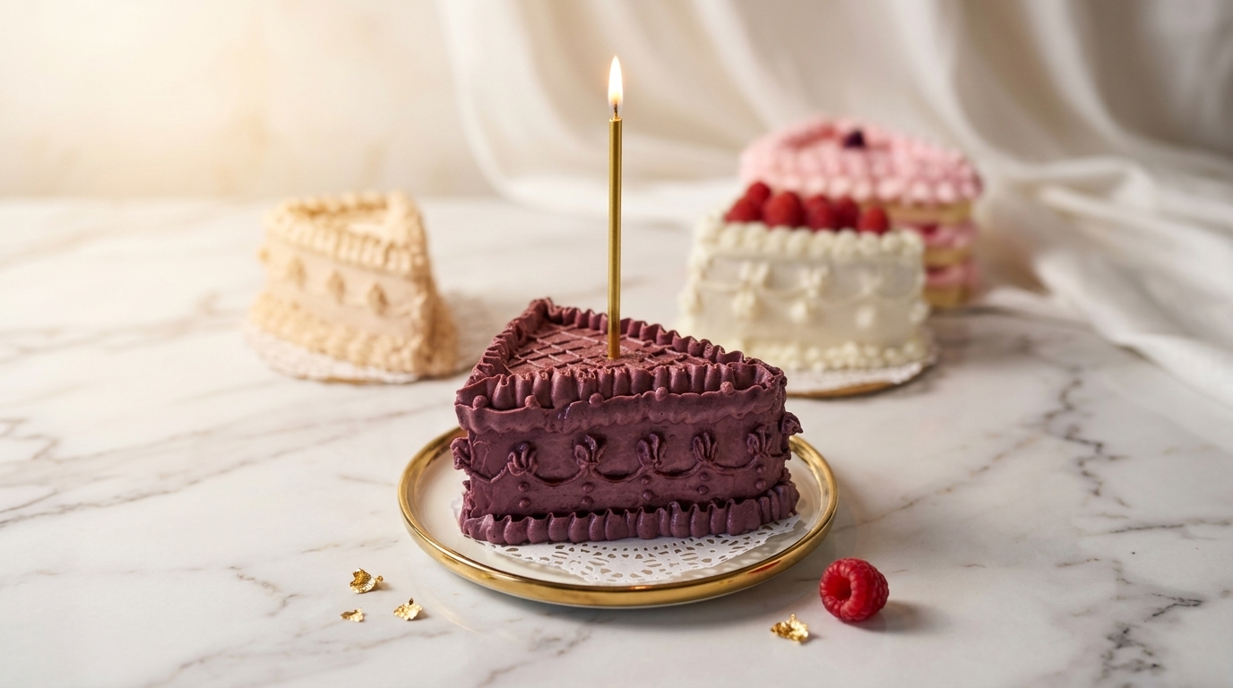 Vintage Cake Slice